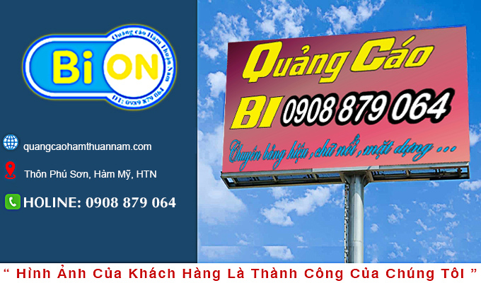 Bảng hiệu Quảng cáo Bình Thuận, Thi công bảng hiệu Quảng cáo Mũi Né, Phan Thiết, Lagi